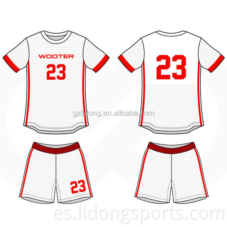 Soccer Jersey Set Football Camiseta de fútbol en blanco personalizado Camiseta de fútbol para hombres